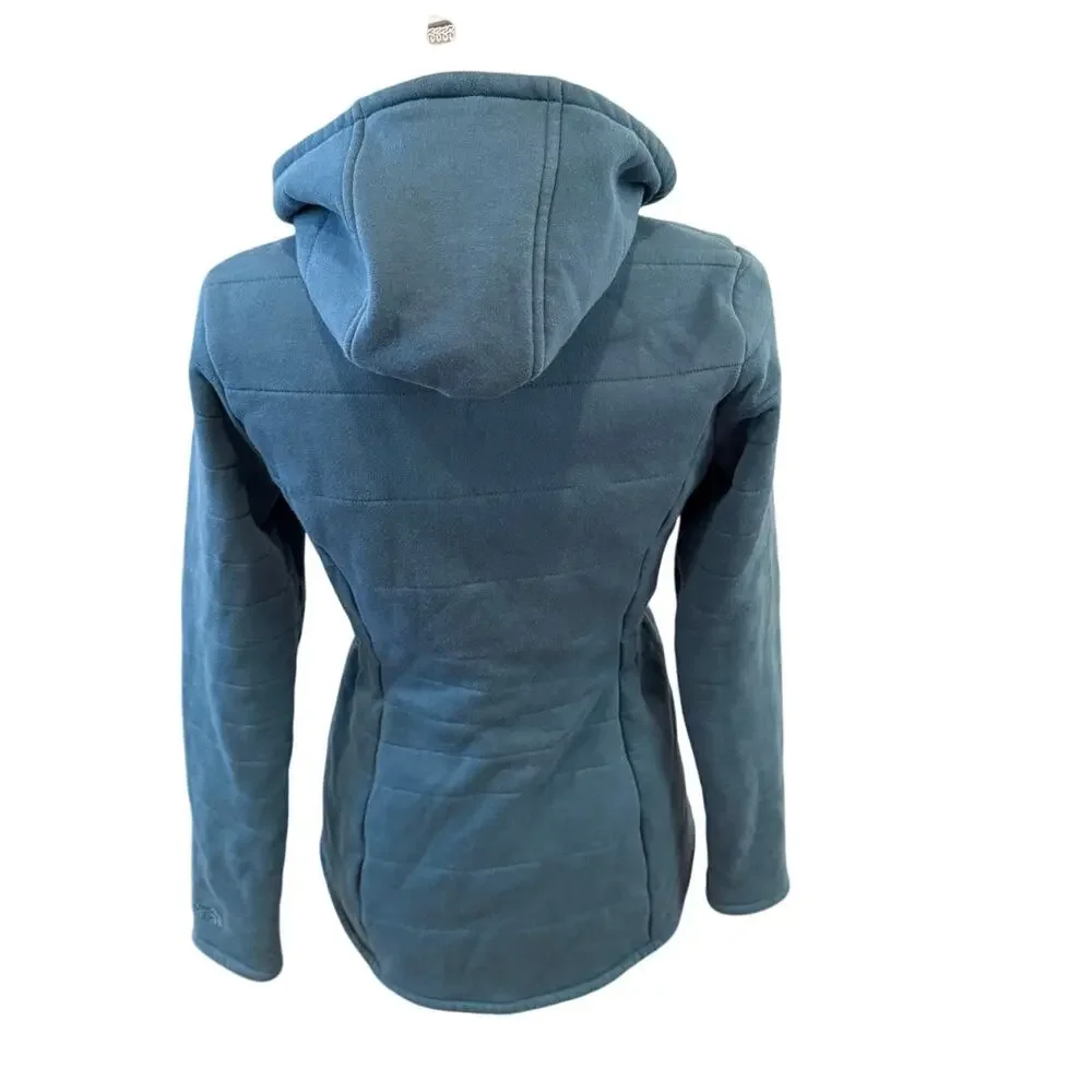 The North Face Caroluna Fitted Fleece Lined Jacket Blue S